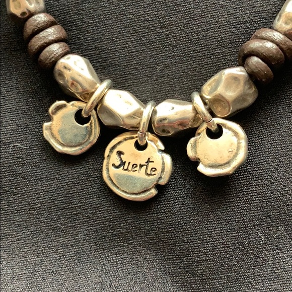 NWT Women’s Uno de 50 Bracelet Silver/Leather - Picture 5 of 11